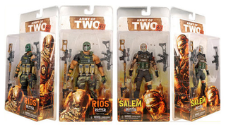 Army of Two Action Figures Hit Stores, Fistbump Castle Playset Sold Seperately